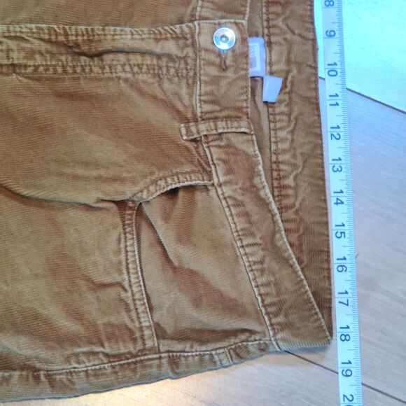 JC Penney (jcp) Corduroy Pants Men's TAG 36X32 (36x30) Slim Straight Brown Tan - Picture 10 of 14